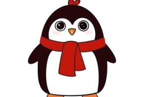 30+ Vẽ chim cánh cụt siêu chill, cho bé thử ngay nhé!