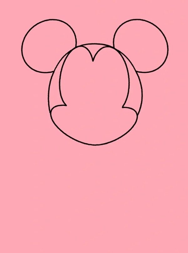 Tranh vẽ chuột mickey​ 3