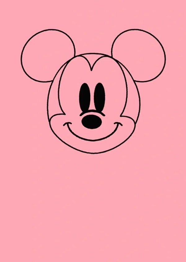 Tranh vẽ chuột mickey​ 4