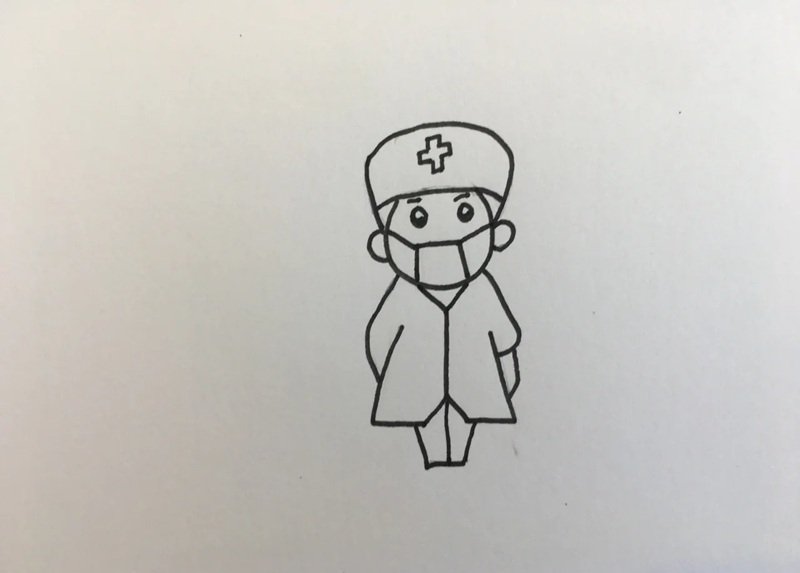 Vẽ bác sỹ dễ vẽ 4