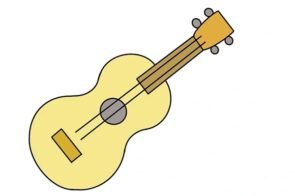 Hướng dẫn 32+ cách vẽ đàn guitar đơn giản mà siêu nghệ