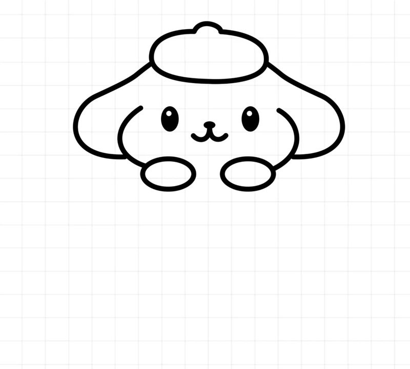 Vẽ cây kem cute 4
