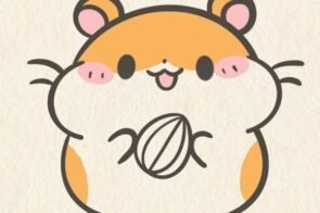 BST 12+ cách vẽ chuột hamster cute lạc lối tim người xem