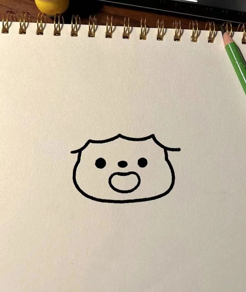 Vẽ hình chibi cute đơn giản​ 1
