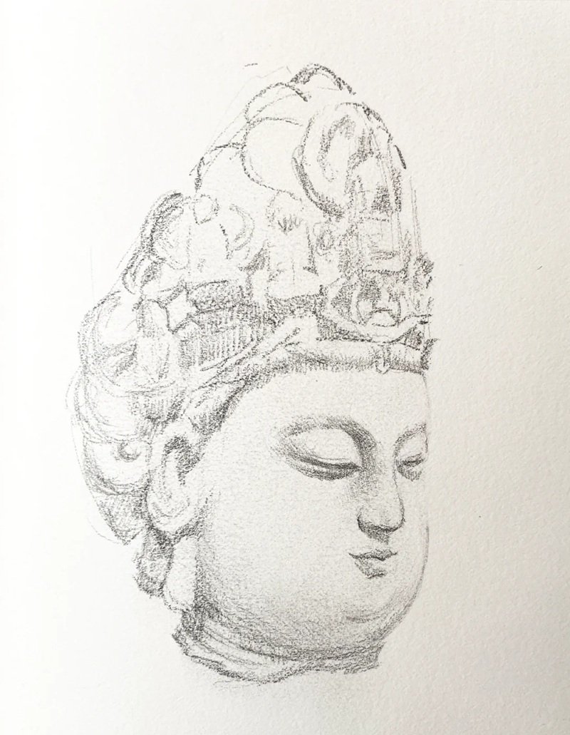 Vẽ hình phật​ 2