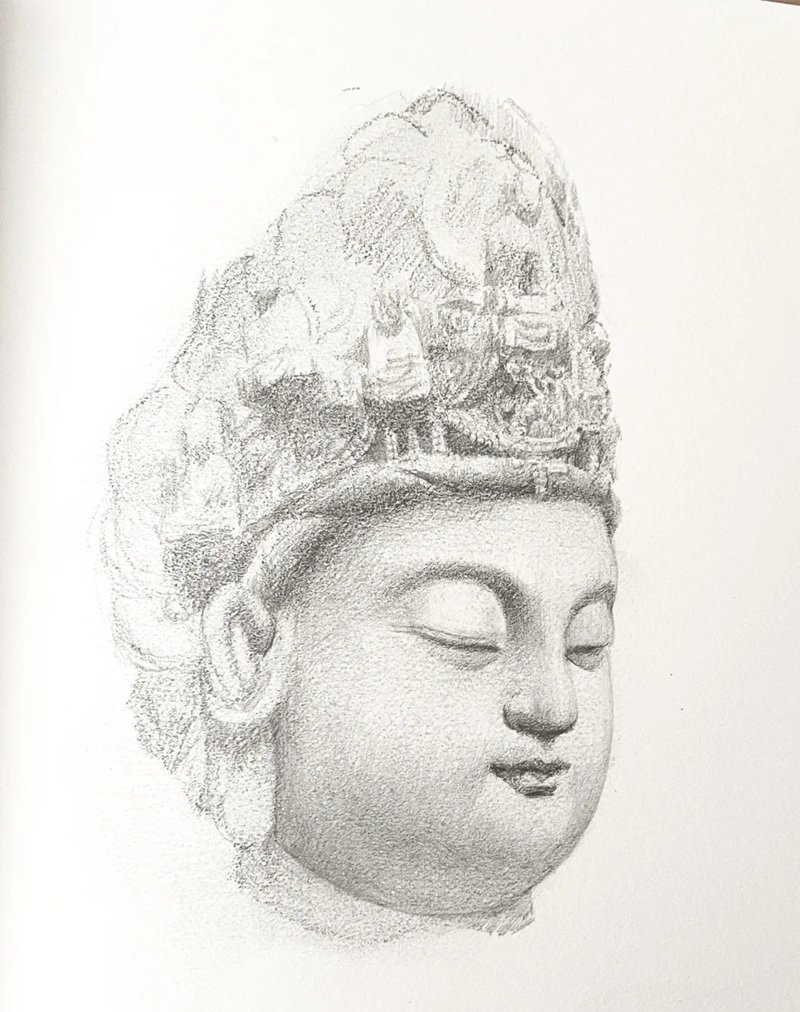 Vẽ hình phật​ 3