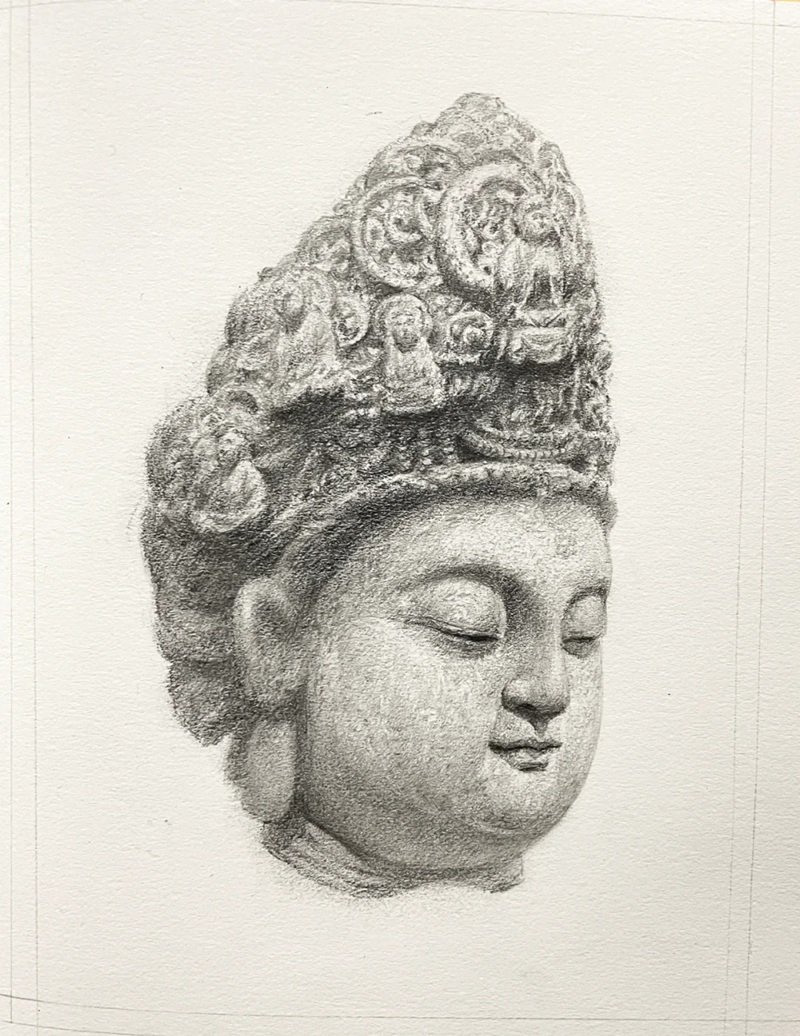 Vẽ hình phật​ 4