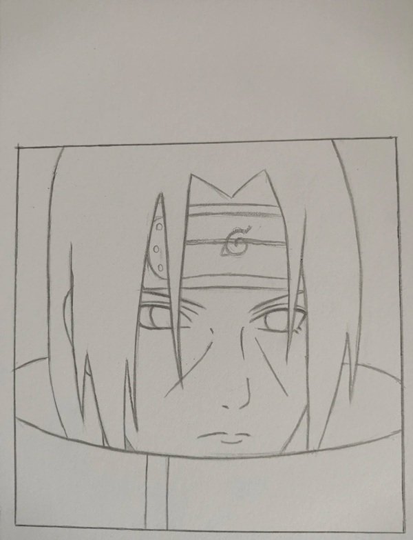 Vẽ Itachi đơn giản nhất 7