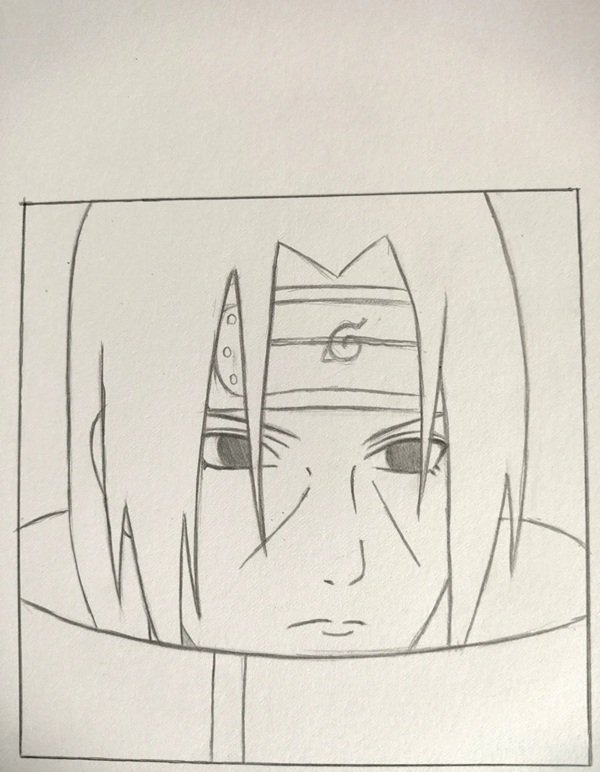 Vẽ Itachi đơn giản nhất