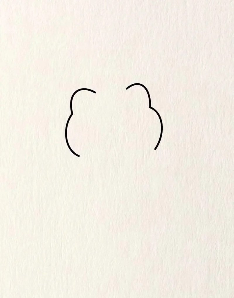 Vẽ người tuyết cute 1
