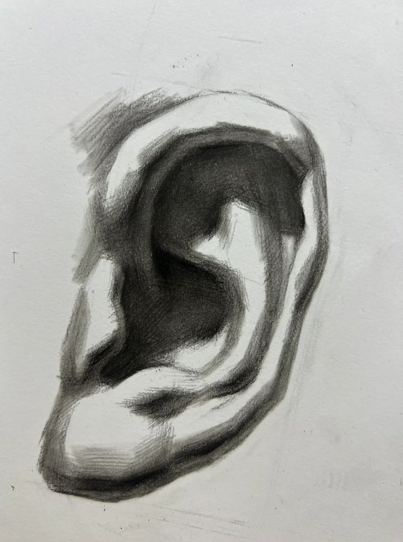 Vẽ tai đẹp 4