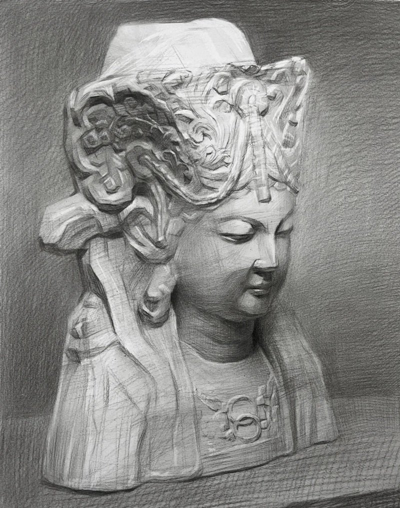 Vẽ tranh phật​ 5