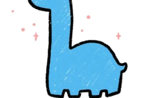 16+ cách vẽ khủng long cute lạc lối – đơn giản mà đáng yêu xỉu!