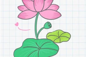 Tổng hợp 16+ cách vẽ hoa sen siêu xinh, đơn giản