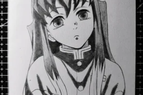 Bộ sư tập 14+ kiểu vẽ Muichirou anime cực chất