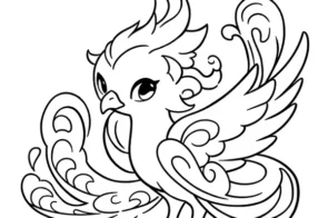 Sáng tạo với 14+ cách vẽ phượng hoàng thần sầu