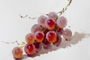 19+ cách vẽ quả nho siêu đơn giản, cực xinh