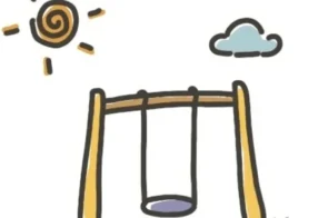 Tổng hợp 19 các cách vẽ xích đu vừa xinh vừa đơn giản