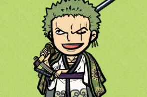 Tổng hợp 18+ cách vẽ Zoro đỉnh như trong One Piece