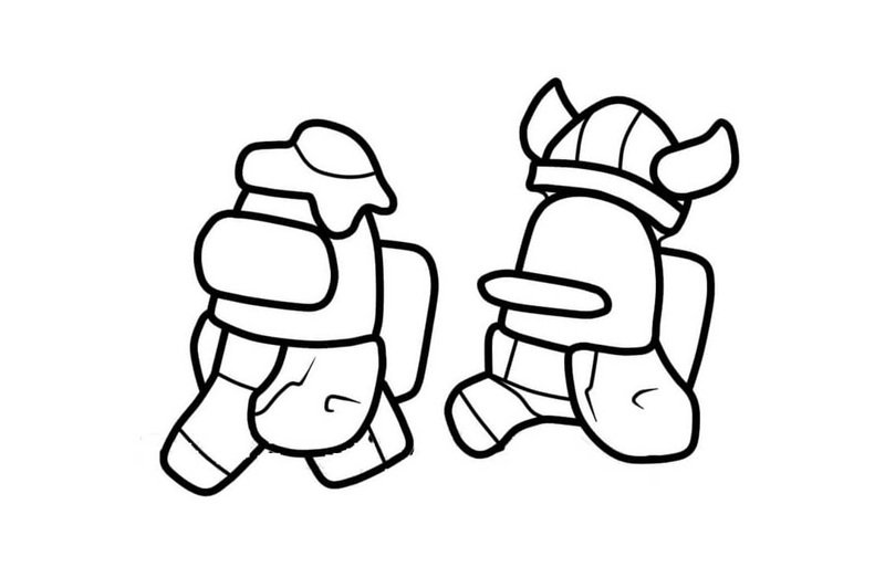 among us tô màu 13