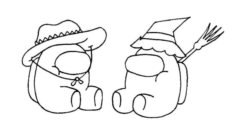 among us tô màu 15