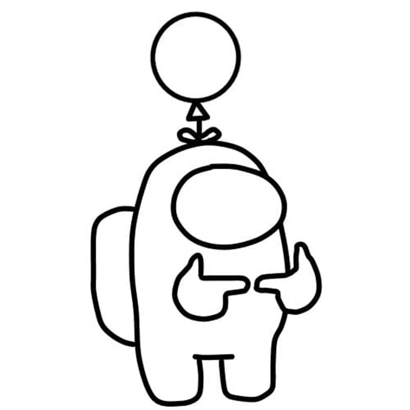 among us tô màu 17