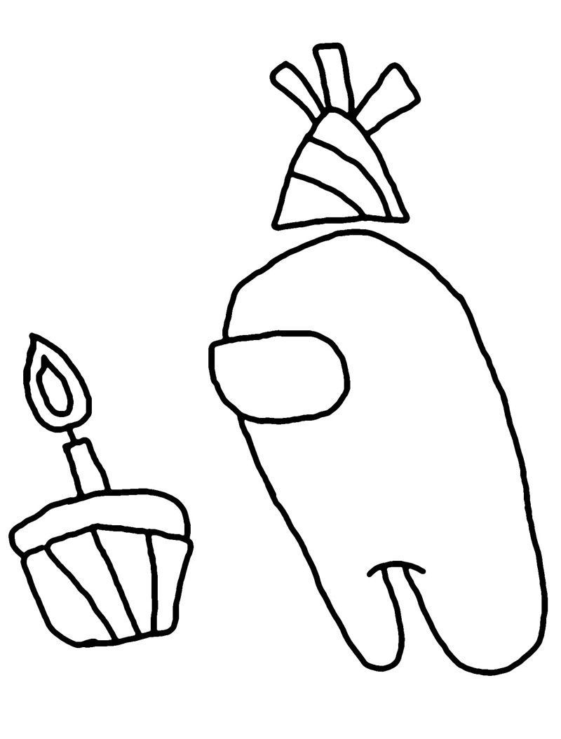 among us tô màu 21