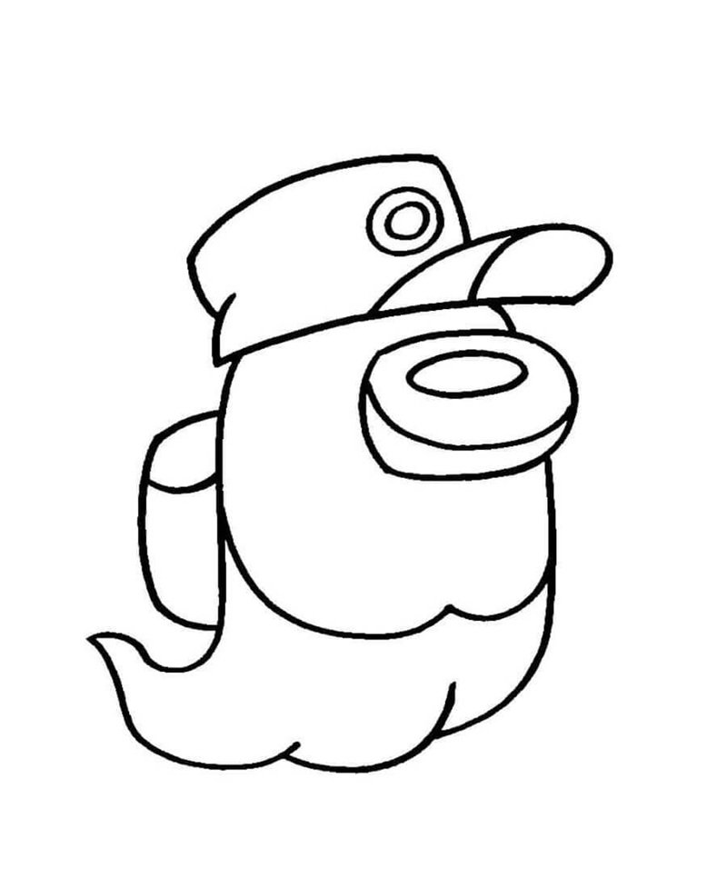 among us tô màu 28