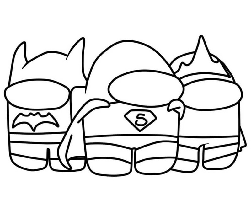 among us tô màu 29