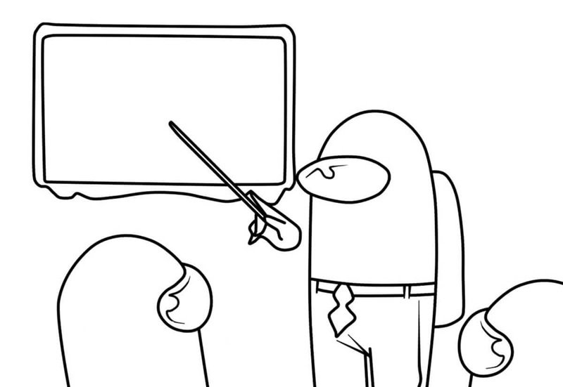 among us tô màu 32