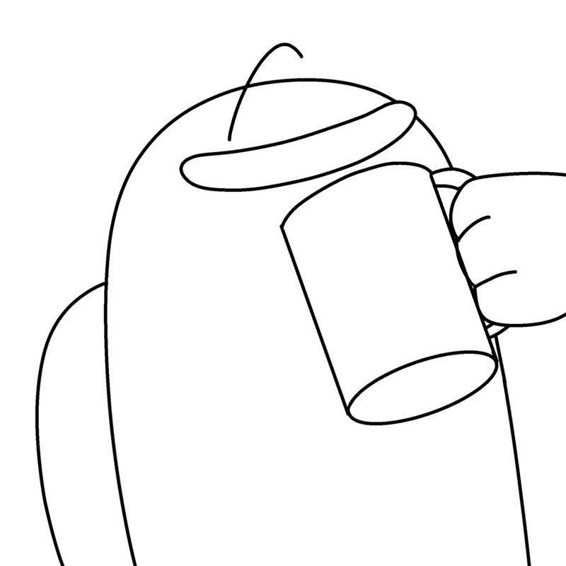 among us tô màu 34