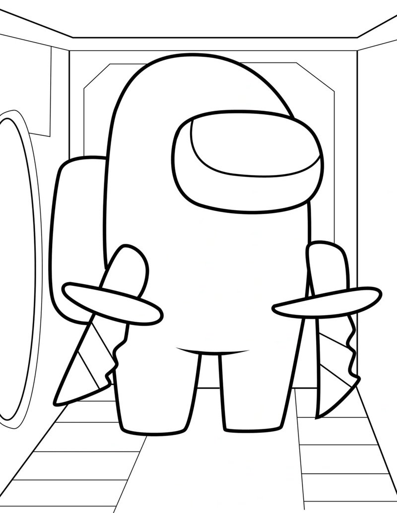 among us tô màu 39