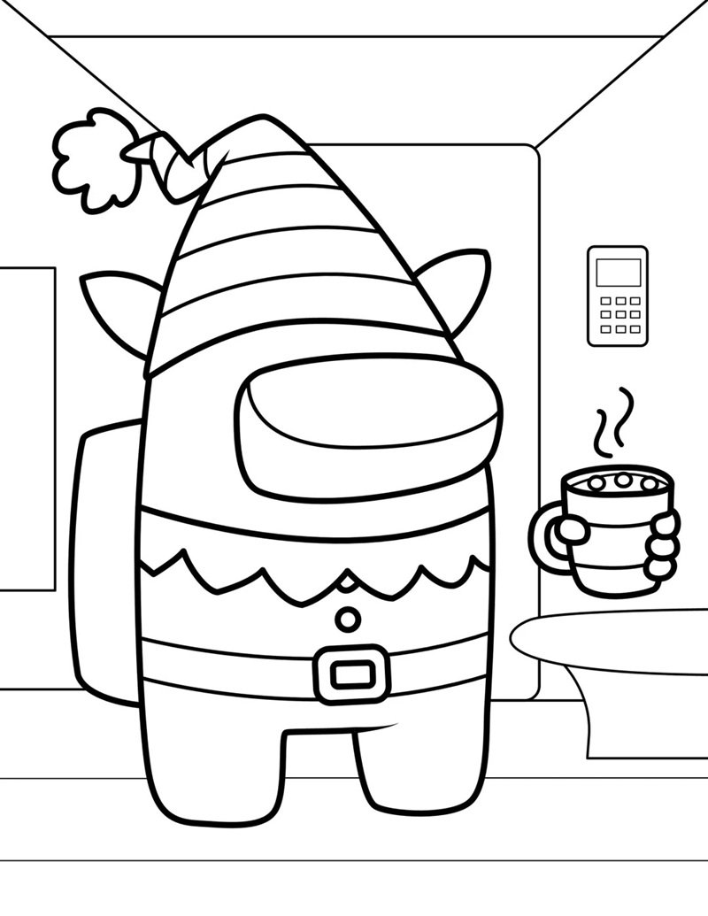 among us tô màu 40