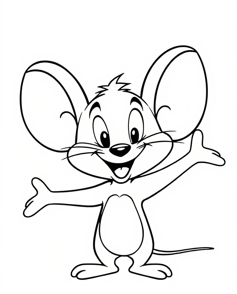 con chuột tô màu 20