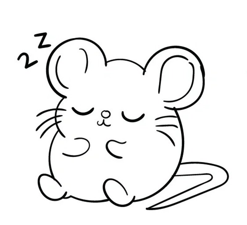 con chuột tô màu 29