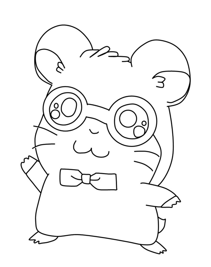 con chuột tô màu 3