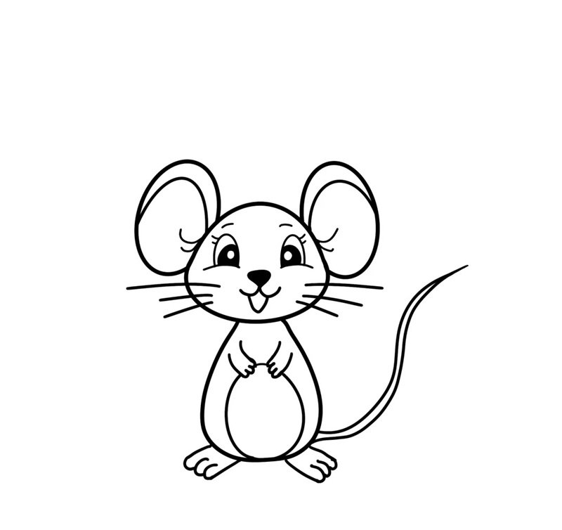 con chuột tô màu 37