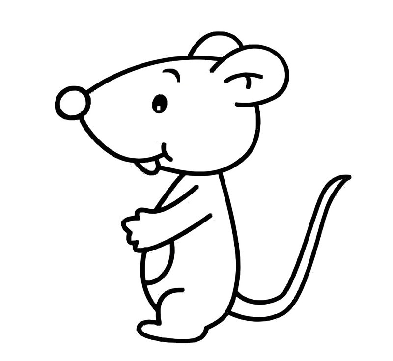 con chuột tô màu 39