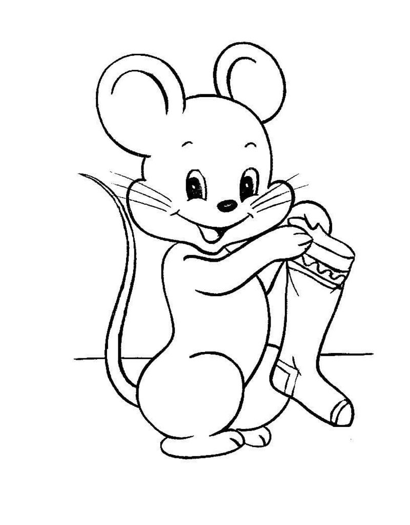 con chuột tô màu 5