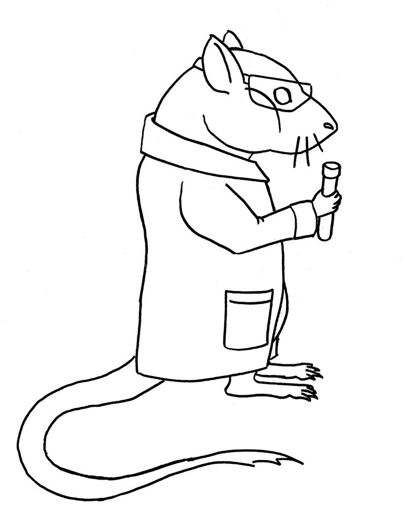 con chuột tô màu 8