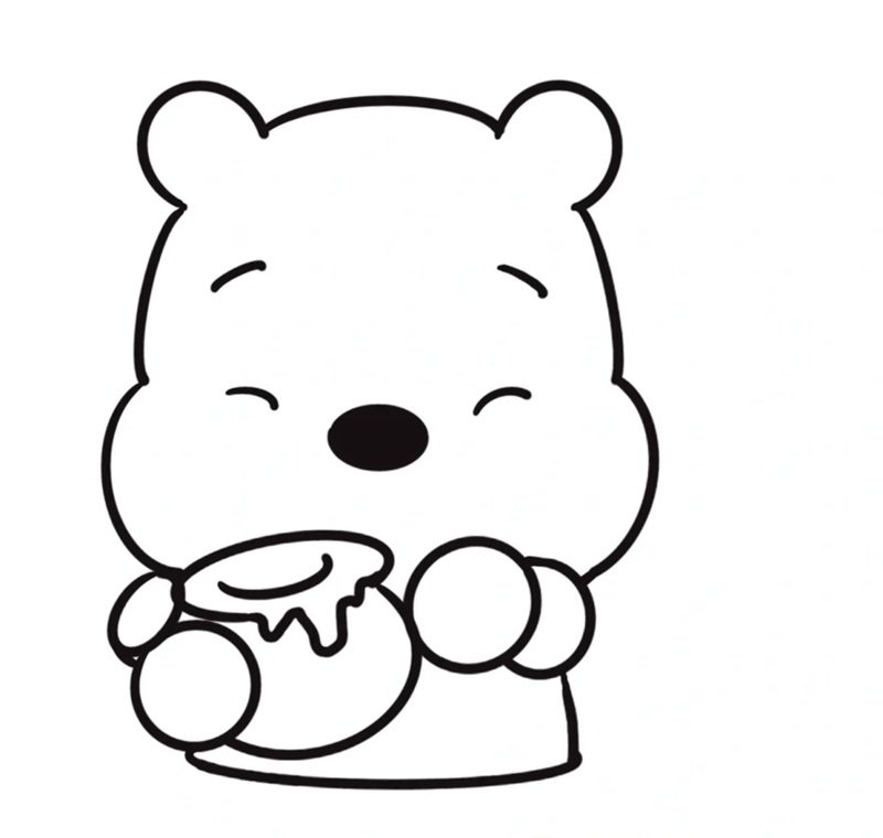 con gấu tô màu 38