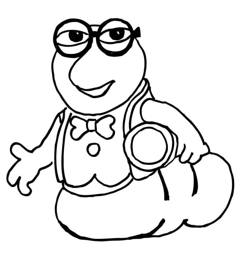 con sâu tô màu 16