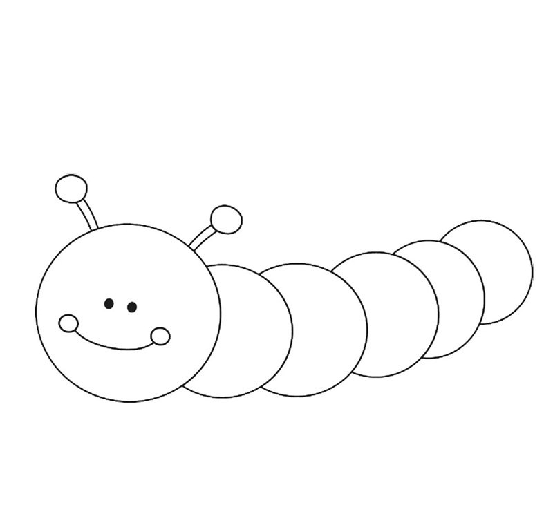 con sâu tô màu 38