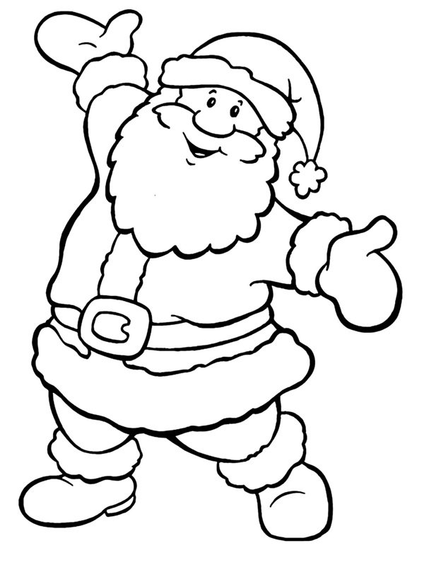 ông già noel tô màu 12