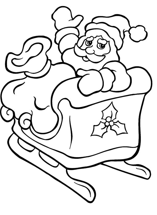 ông già noel tô màu 13