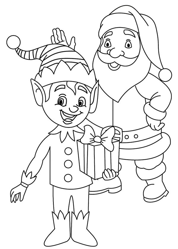 ông già noel tô màu 32