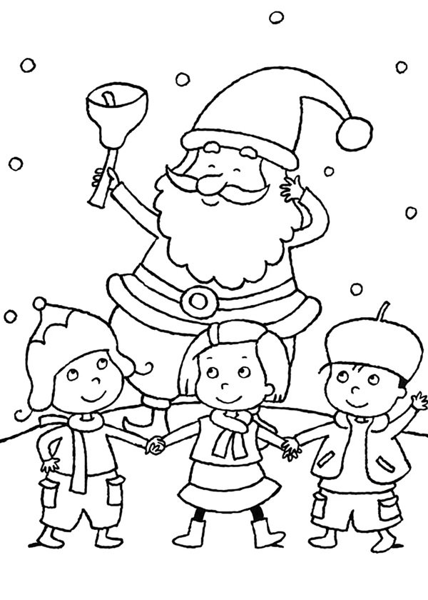 ông già noel tô màu 36