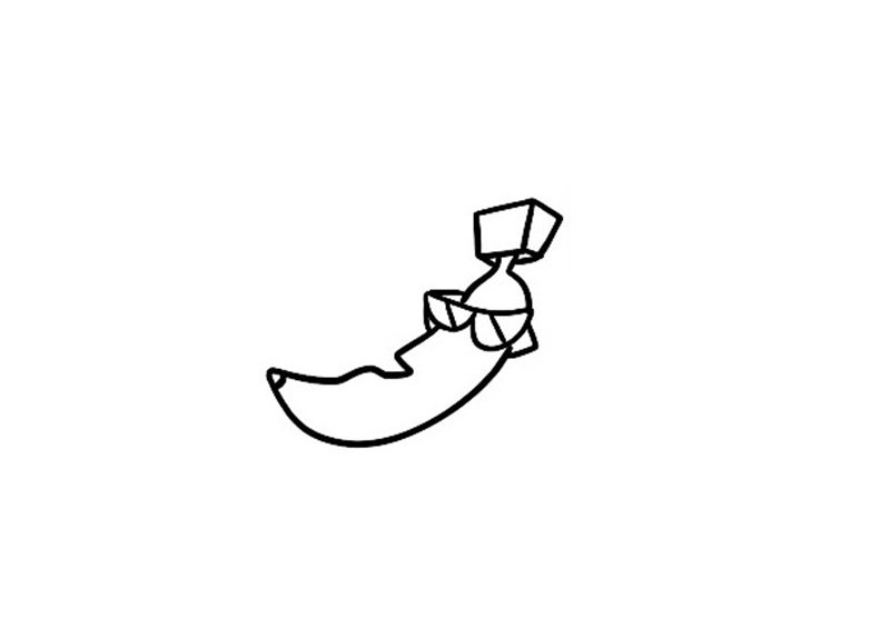 quả chuối tô màu 25