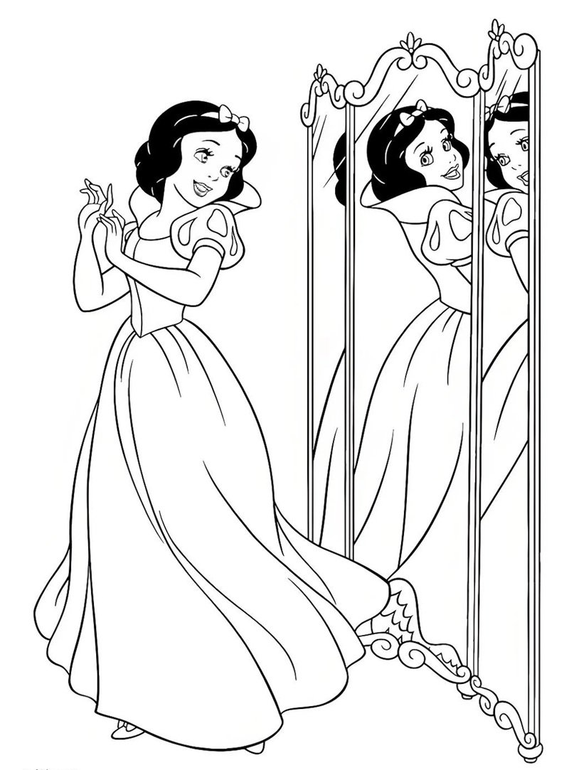 tô màu bạch tuyết 14