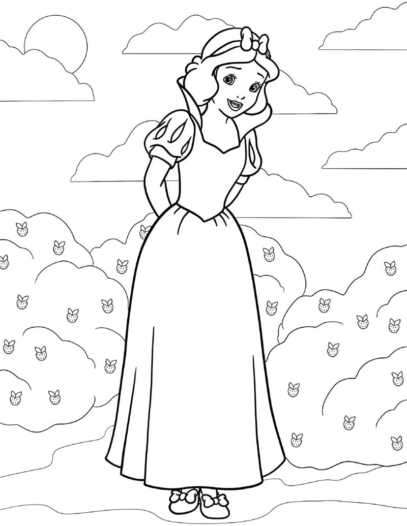 tô màu bạch tuyết 16